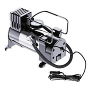 Wamans Tire Inflator Portable A-ir Compressor A-ir Pump for Car Tires 12V Auto Tire Pump with Pressure Gauge with Cylinder Power System